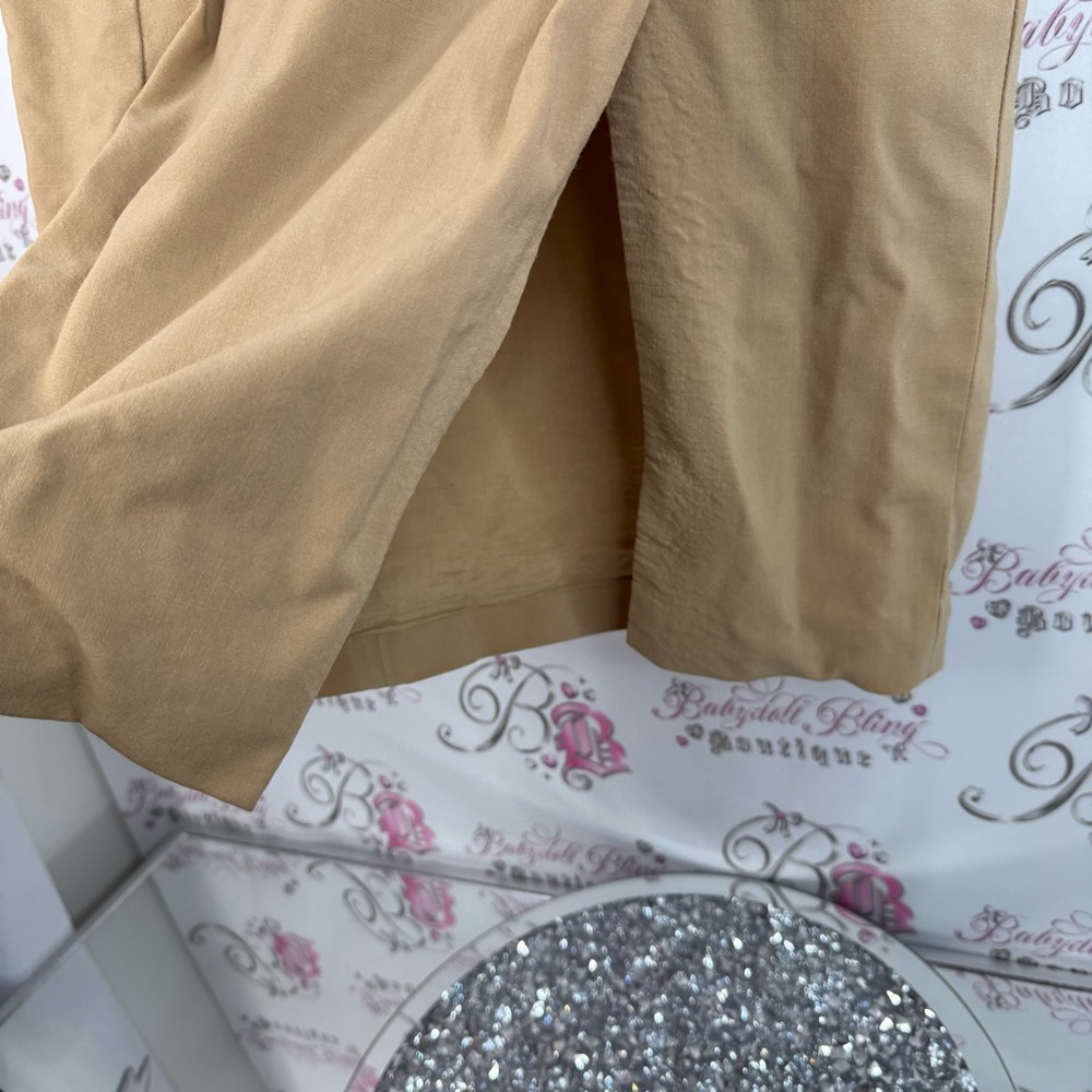 Holt Renfrew collection skirt, vintage, Long style Elegant Tan Women's Skirt - Picture 3 of 8